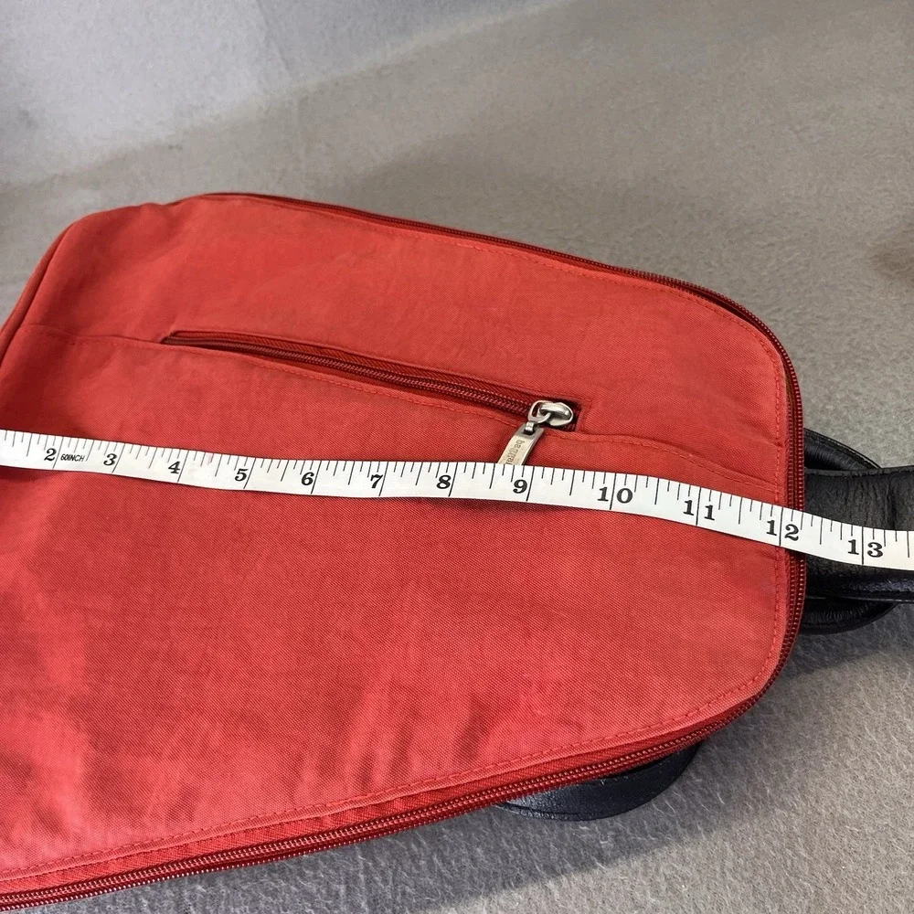 Baggallini Metro Convertible Backpack Nylon Rusty Red